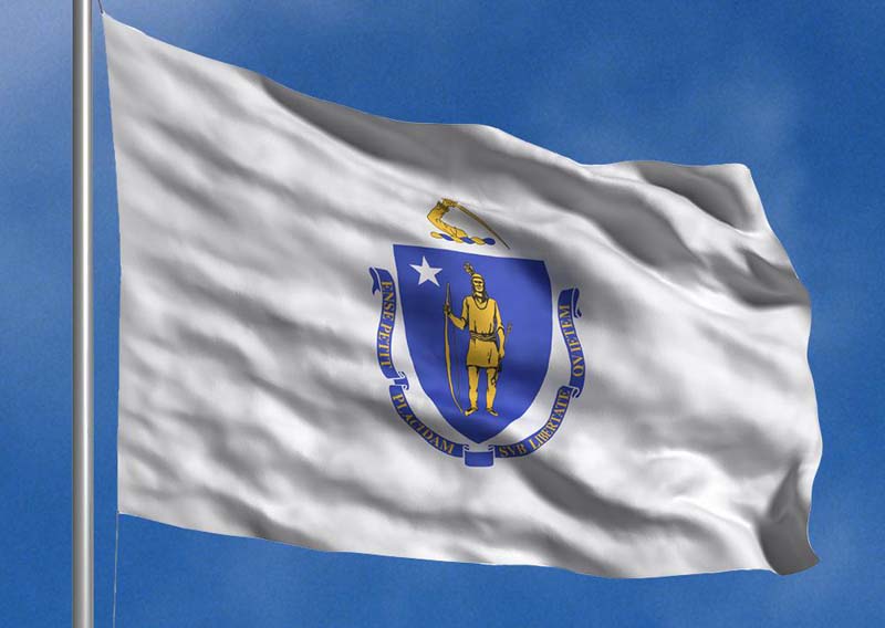 State flag of Massachusetts